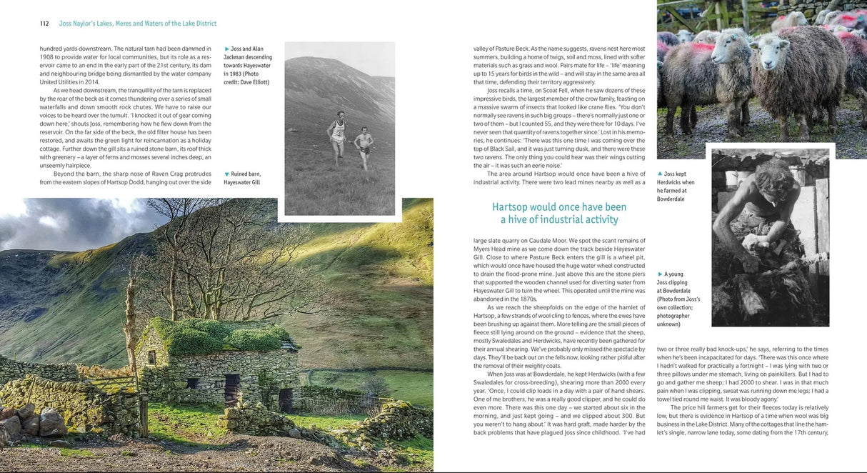 Joss Naylor's Lakes, Meres and Waters of the Lake District Book