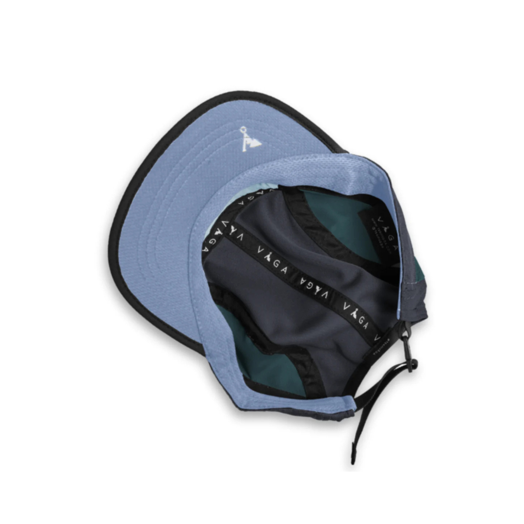 Vaga Club Cap - Black / Charcoal / Postal Blue