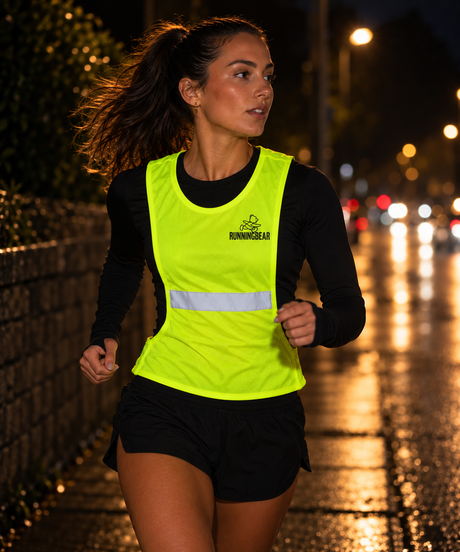Darker evenings are here! Stay safe, stay seen and keep running with our reflective essentials.