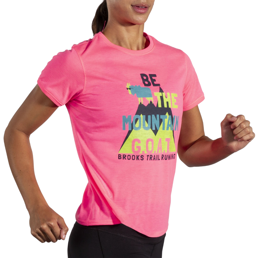 Brooks Womens Distance S/S Tee 3.0 AW24