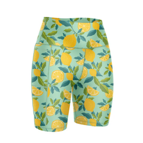 Happy Stride Fitted Shorts - Zest for Life