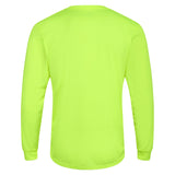 Running Bear Mens Fluorescent Yellow Top