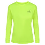 Running Bear Womens Fluorescent Yellow Top