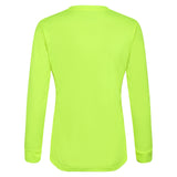 Running Bear Womens Fluorescent Yellow Top