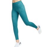 Nike Womens Firm-Support Mid-Rise 7/8 Leggings with Pockets