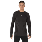 black long sleeve running top