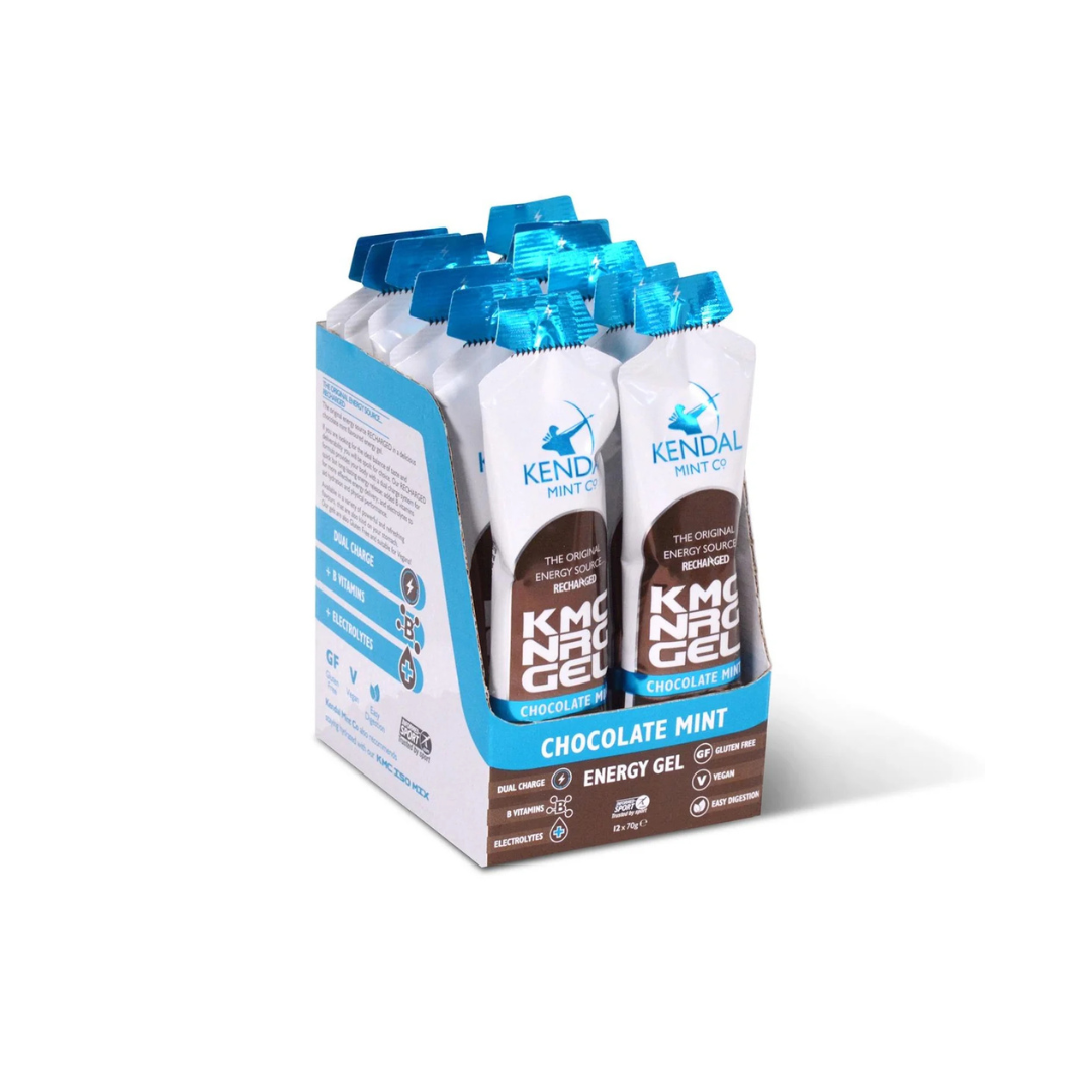 Kendal Mint Co Chocolate Mint Energy Gel Bulk - 12 Pack