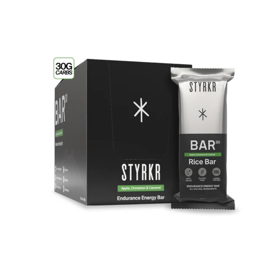 Styrkr BAR30 - Apple, Cinnamon & Caramel - Bulk Box (12 Bars)
