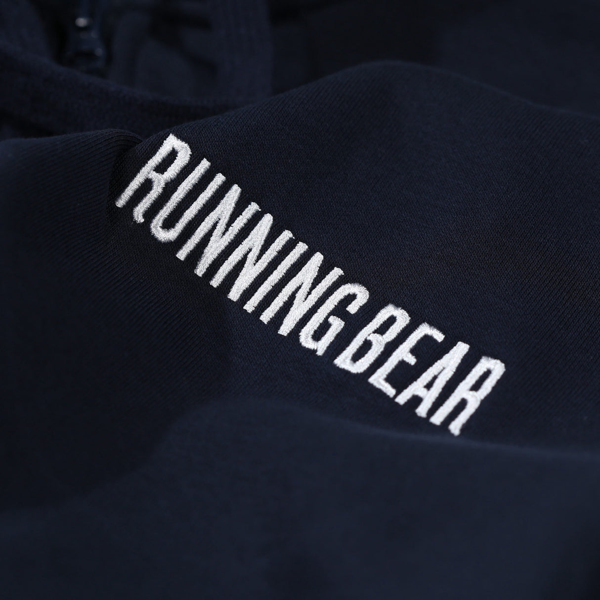 Running Bear Running Club Navy Hoodie