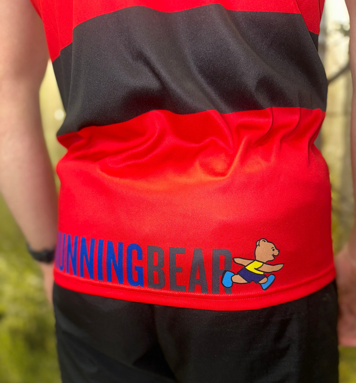 Running Bear Mens Festive Vest