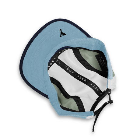 Vaga Club Cap - White / Pale Blue / Eucalyptus Green / Navy Blue