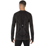 black long sleeve running top