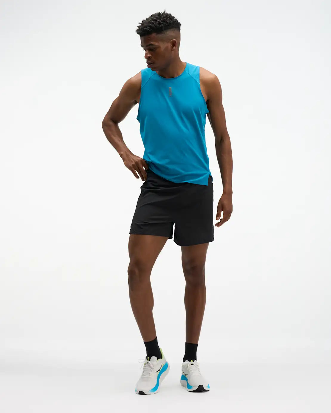 HOKA Mens Glide 5" Short with Brief