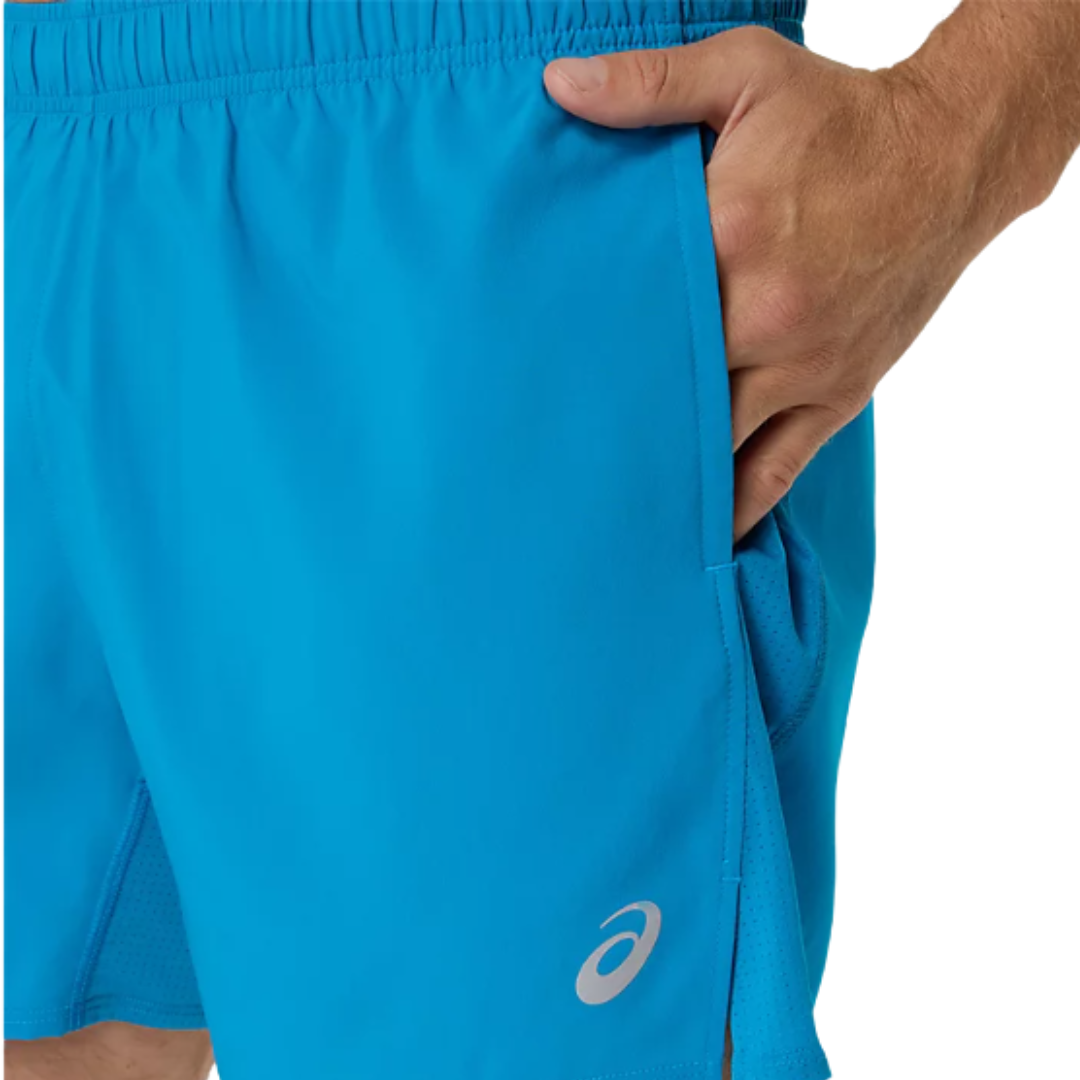 blue mens running shorts
