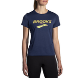 Brooks Womens Distance S/S Tee 3.0 AW24