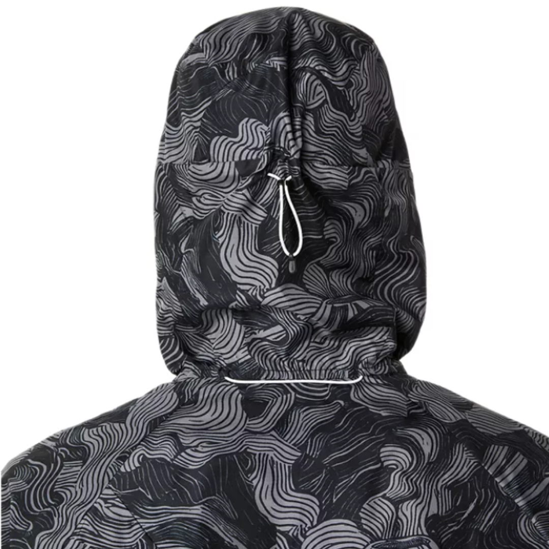 black mens running jacket