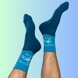 running-bear-socks-teal