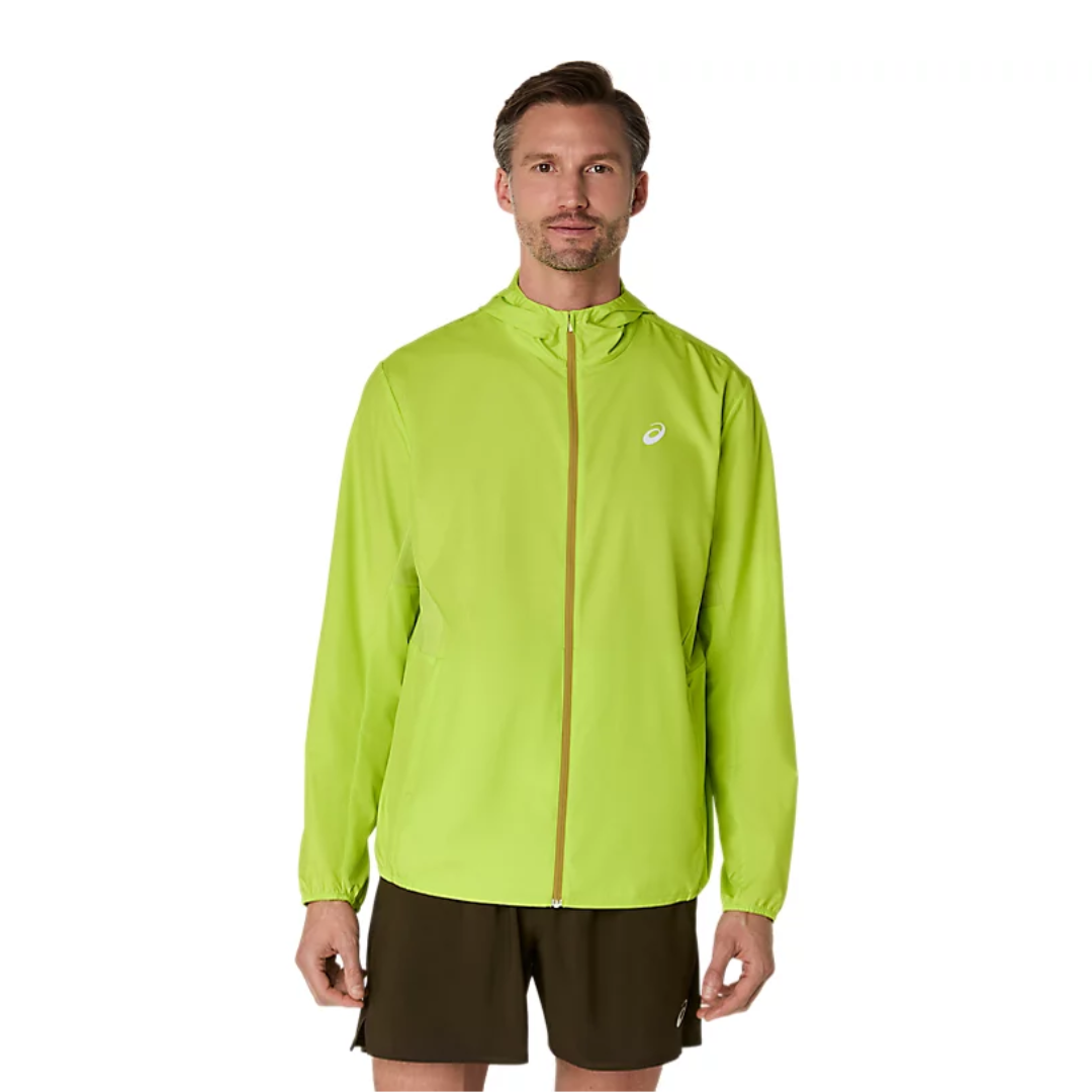 ASICS Mens Core Jacket AW25 Neon Lime 1
