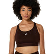 ASICS Road Compression Bra Coffee