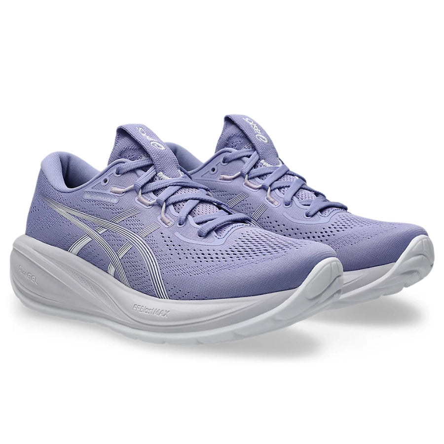 ASICS Womens Cumulus 28 Neutral Bluebell White