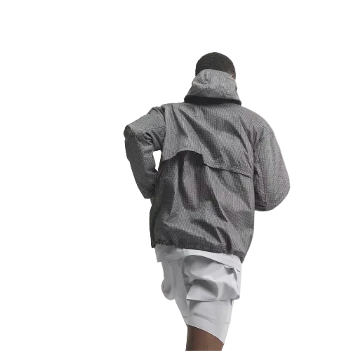 Adidas Mens Adi365 Full Reflective Jacket Grey