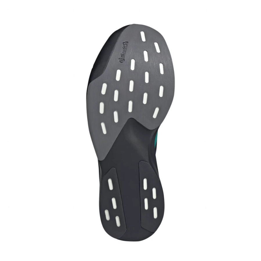 Adidas Mens Adizero Evo SL Core Black Pure Teal Grey Four