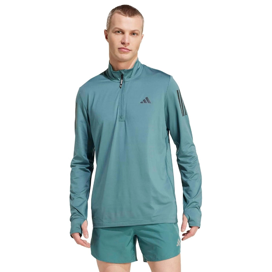 Adidas Mens Own The Run Half-Zip Jacket