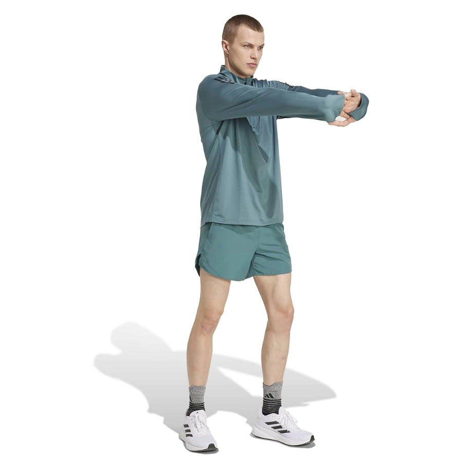 Adidas Mens Own The Run Half-Zip Jacket