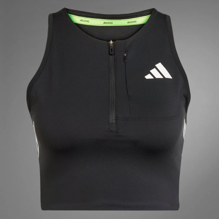 Adidas Womens Adizero Running Crop Top