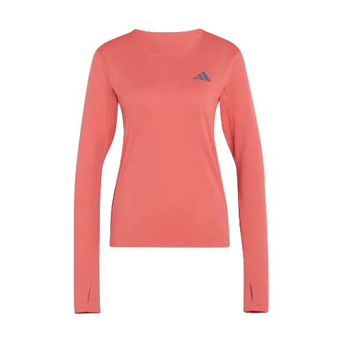 Adidas Womens Adizero Running Long Sleeve Long-Sleeve Top