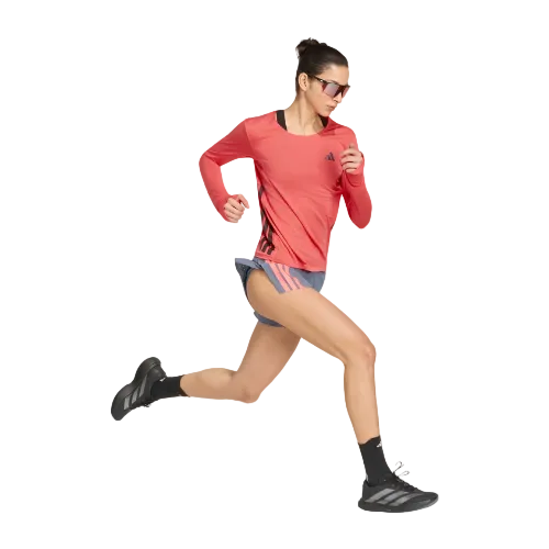 Adidas Womens Adizero Running Long Sleeve Long-Sleeve Top