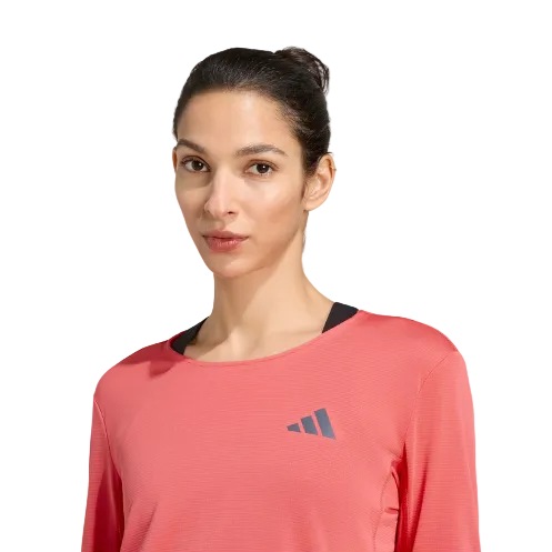 Adidas Womens Adizero Running Long Sleeve Long-Sleeve Top