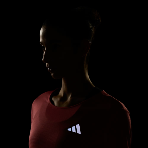 Adidas Womens Adizero Running Long Sleeve Long-Sleeve Top
