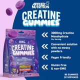 Applied Nutrition Creatine Gummies - Millions Blackcurrant