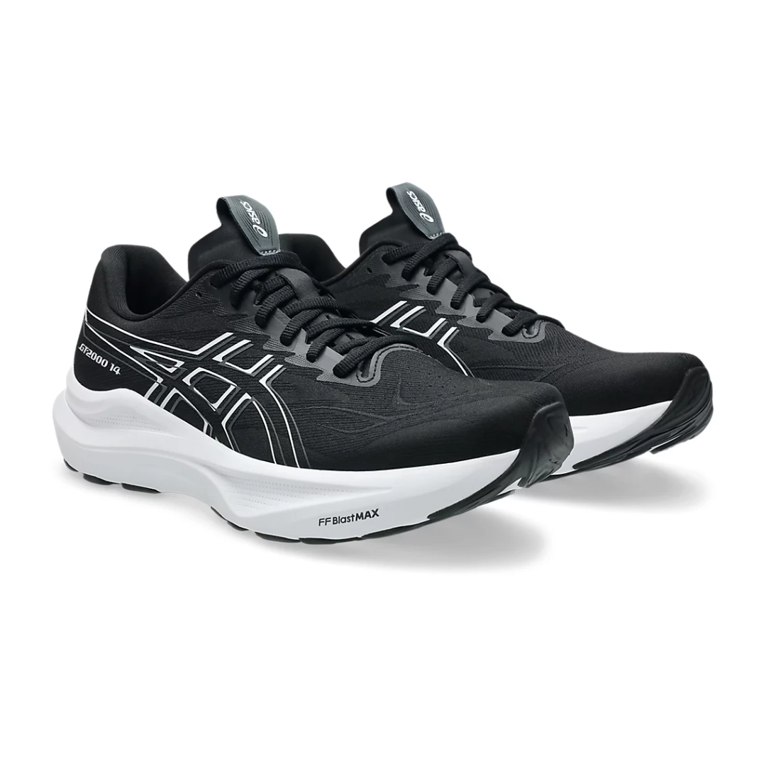 Asics Mens GT 2000 14   Black White 2