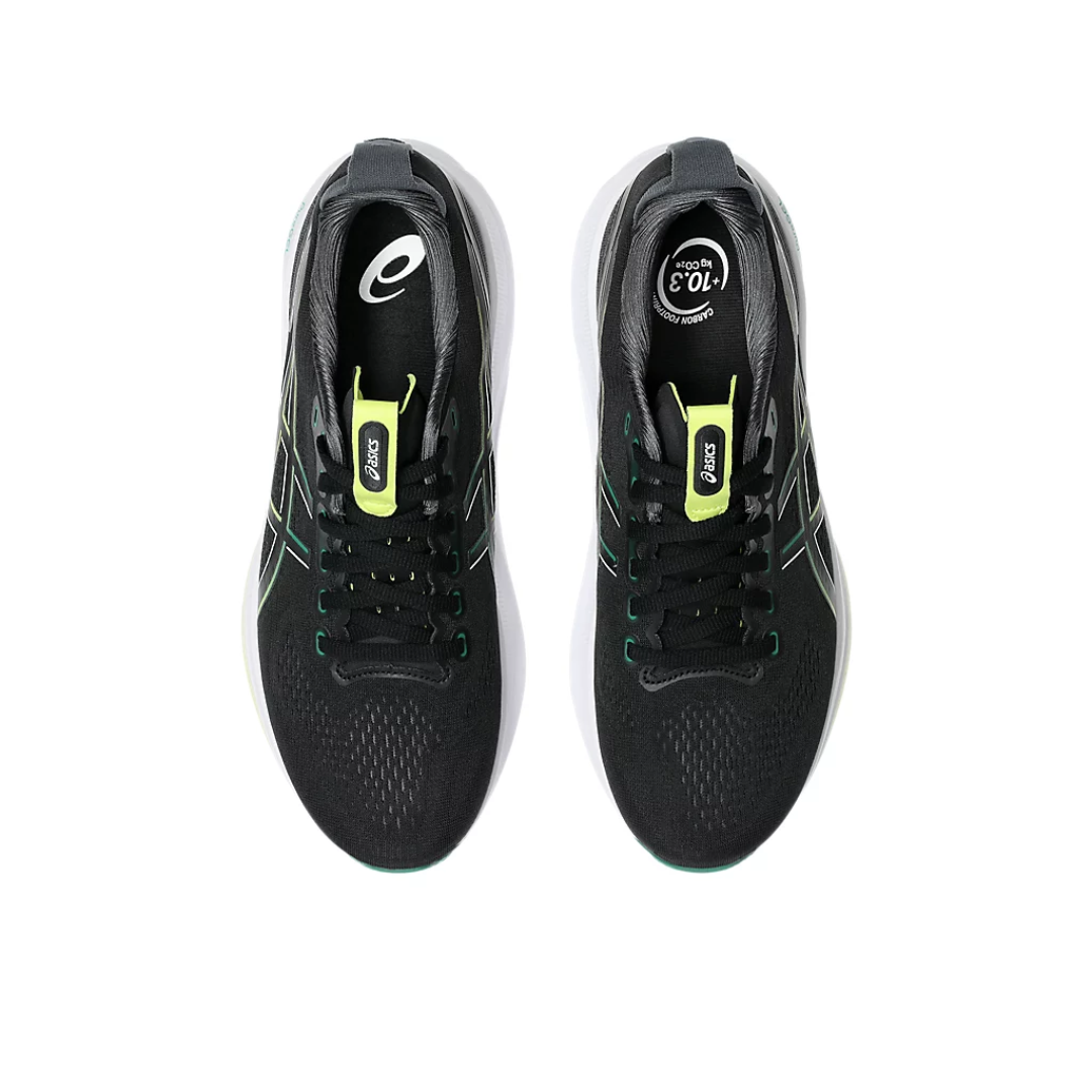 Asics Mens Kayano 32   Black Jasper Green 5