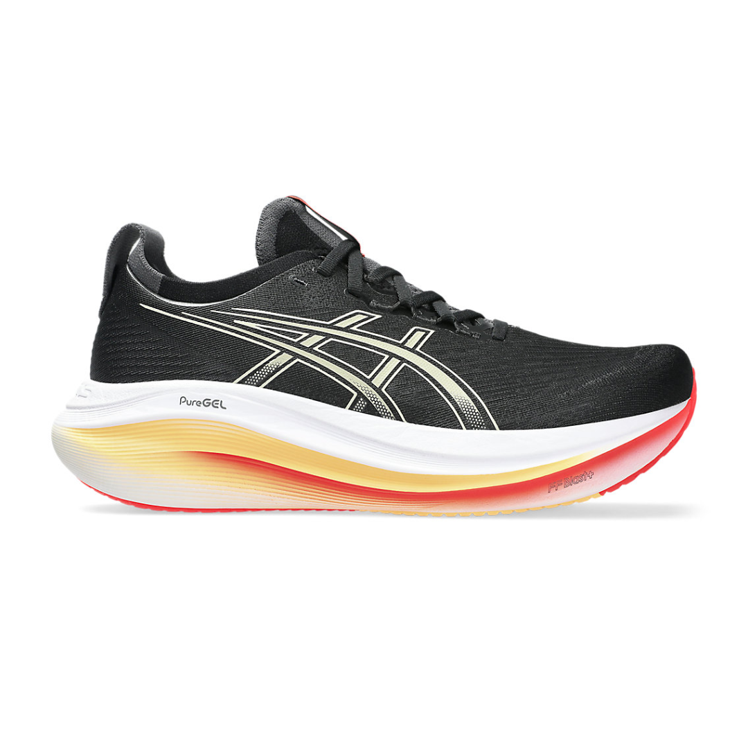 Asics Mens Nimbus 27   Black Khaki 1