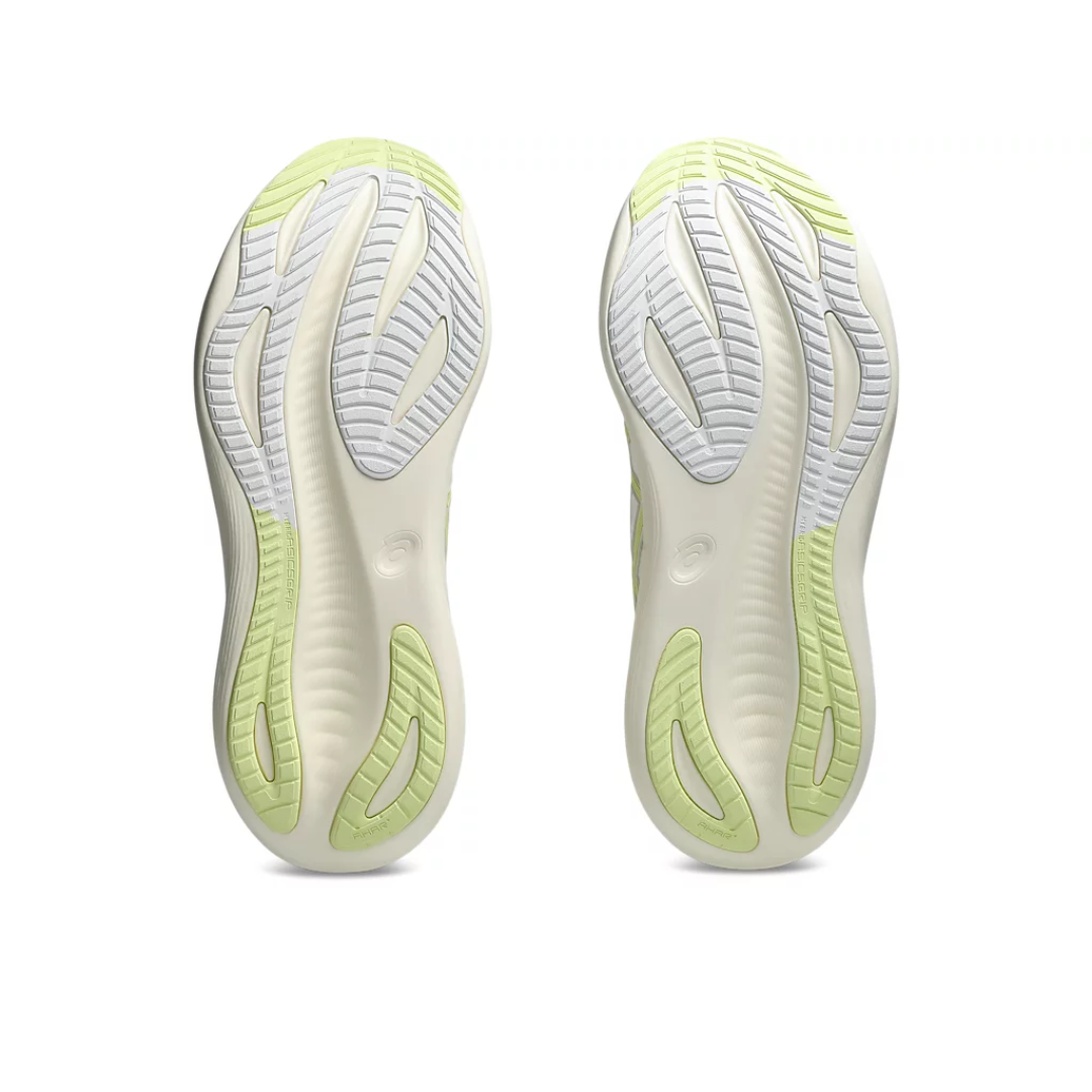 Asics Mens Nimbus 27   White Huddle Yellow 6