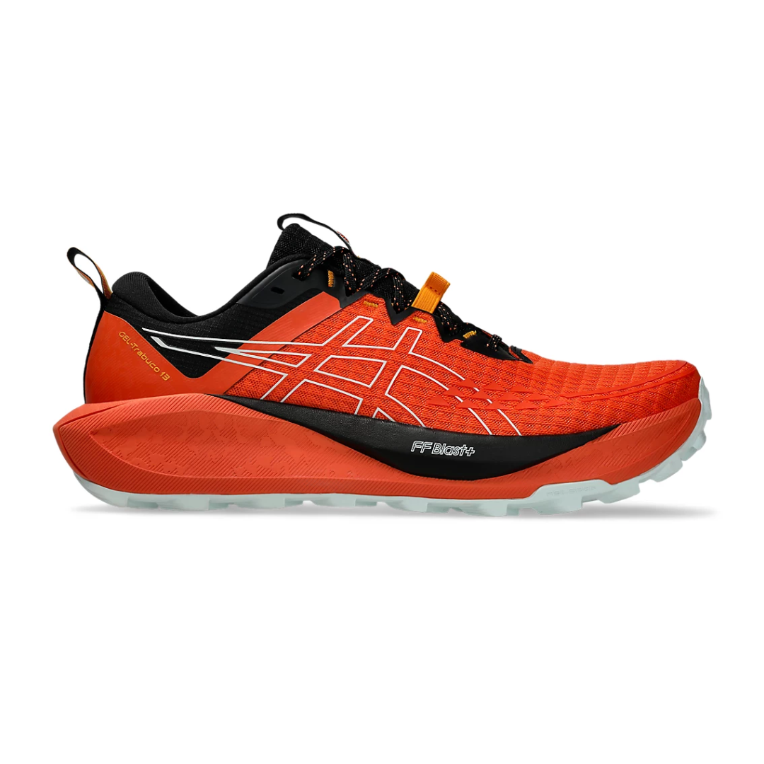 Asics Mens Trabuco 13   Nova Orange Pure Aqua 1