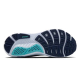 Brooks Mens Ghost 17 Neutral White Beacon Blue Ipanema