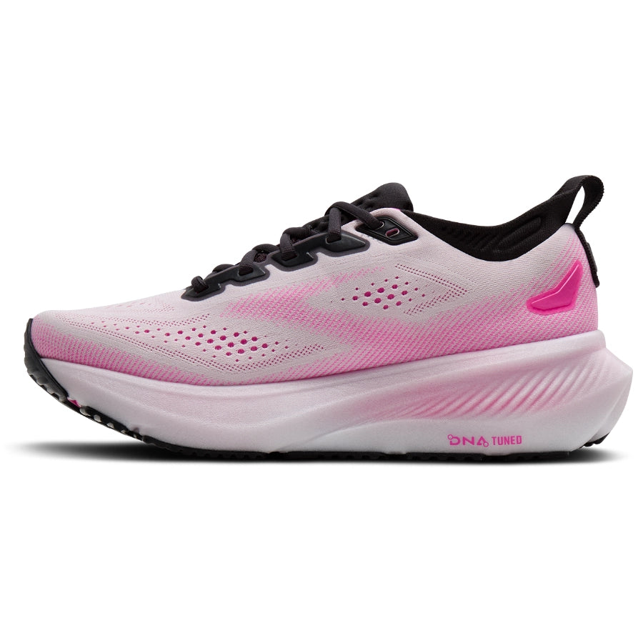 Brooks Womens Glycerin 23 Neutral White Phantom Cyber Pink