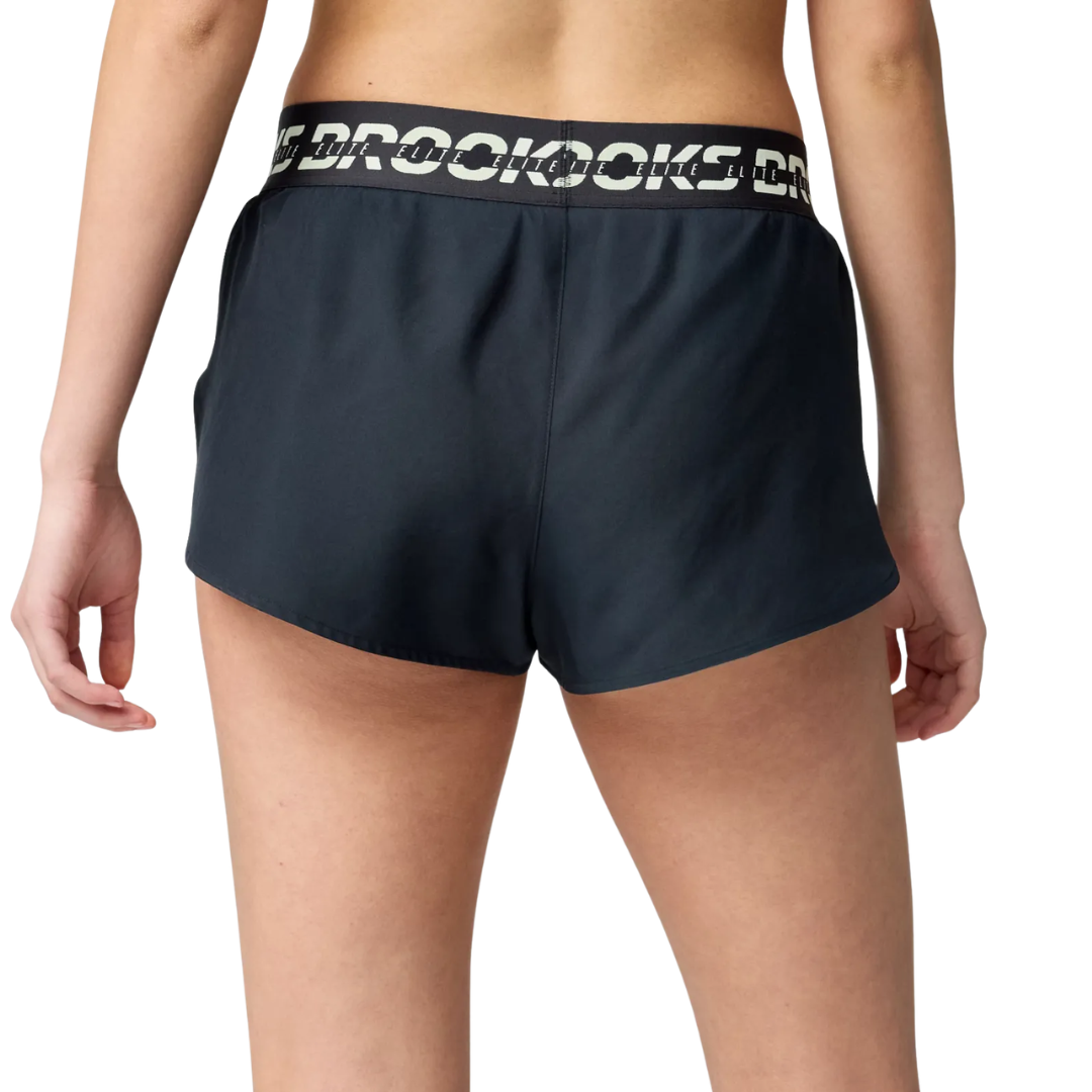 Brooks Womens PR Elite Split Short SS26