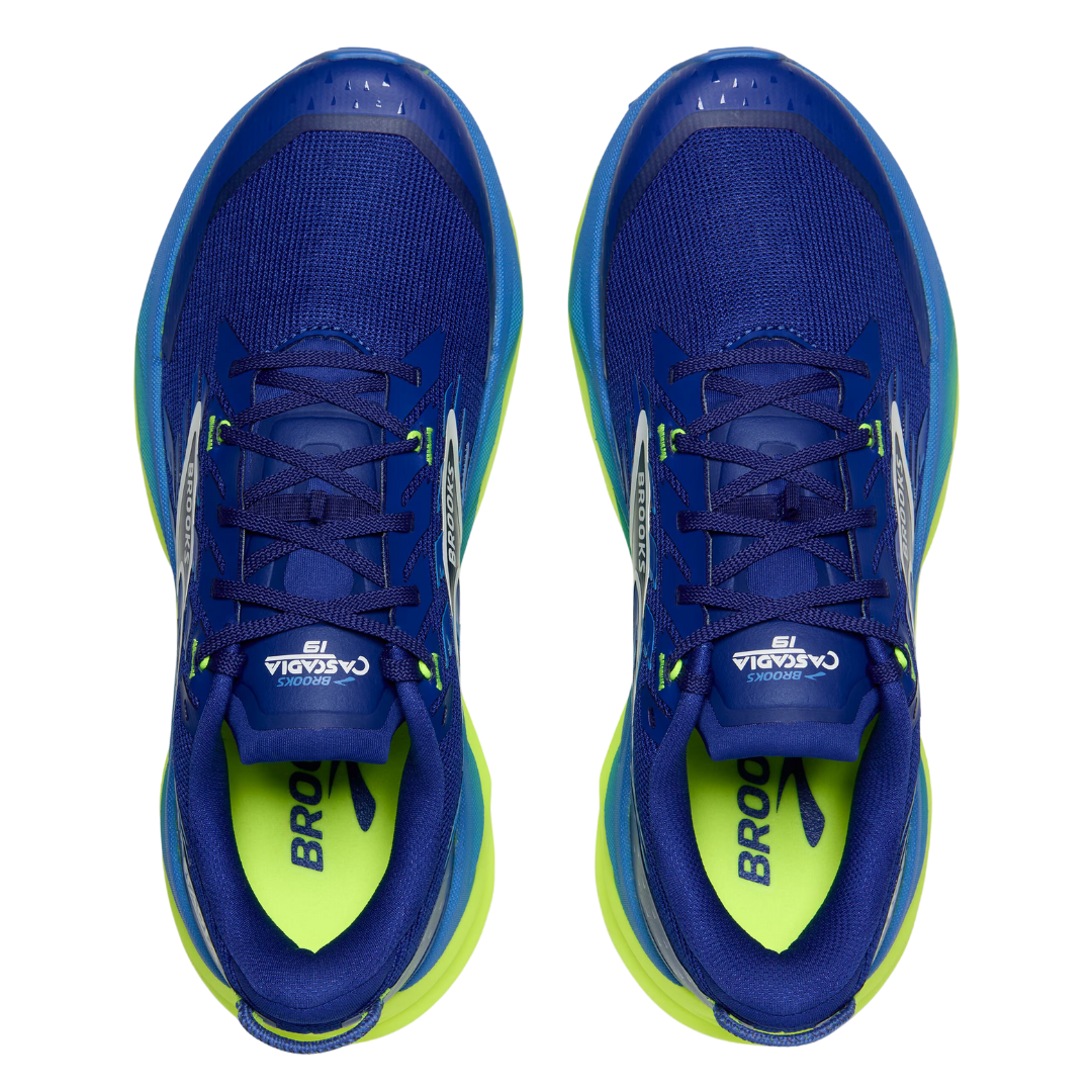 Brooks Mens Cascadia 19 - WIDE (2E) - Trail