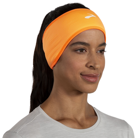 Brooks Notch Thermal Running Headband - Flicker/Fluoro Flash