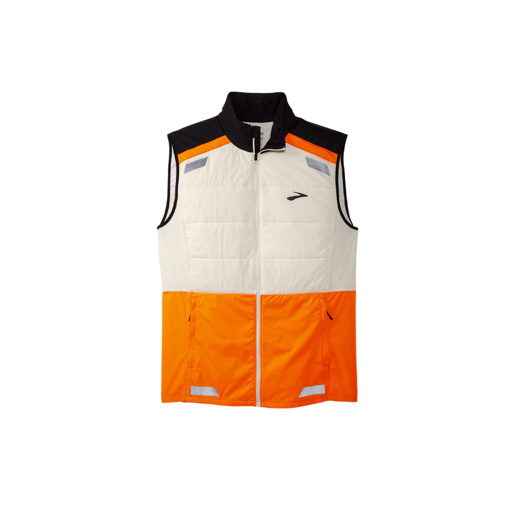 Brooks Mens Run visible insulated vest 2.0 AW24