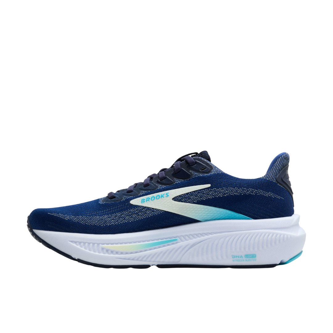 Brooks Womens Ghost 17   Navy Green Turqoise 5