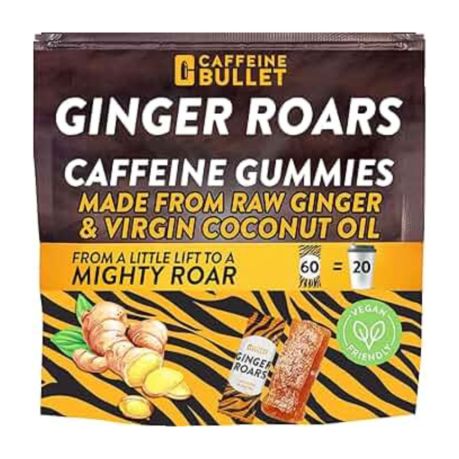 Caffeine Bullet Ginger Roars - Bulk Bag