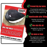 Trainer Armour Big Toe Hole Kit