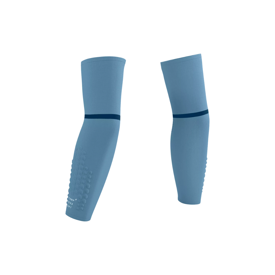 Compressport Armforce Ultralight   Denim White Reflect 1