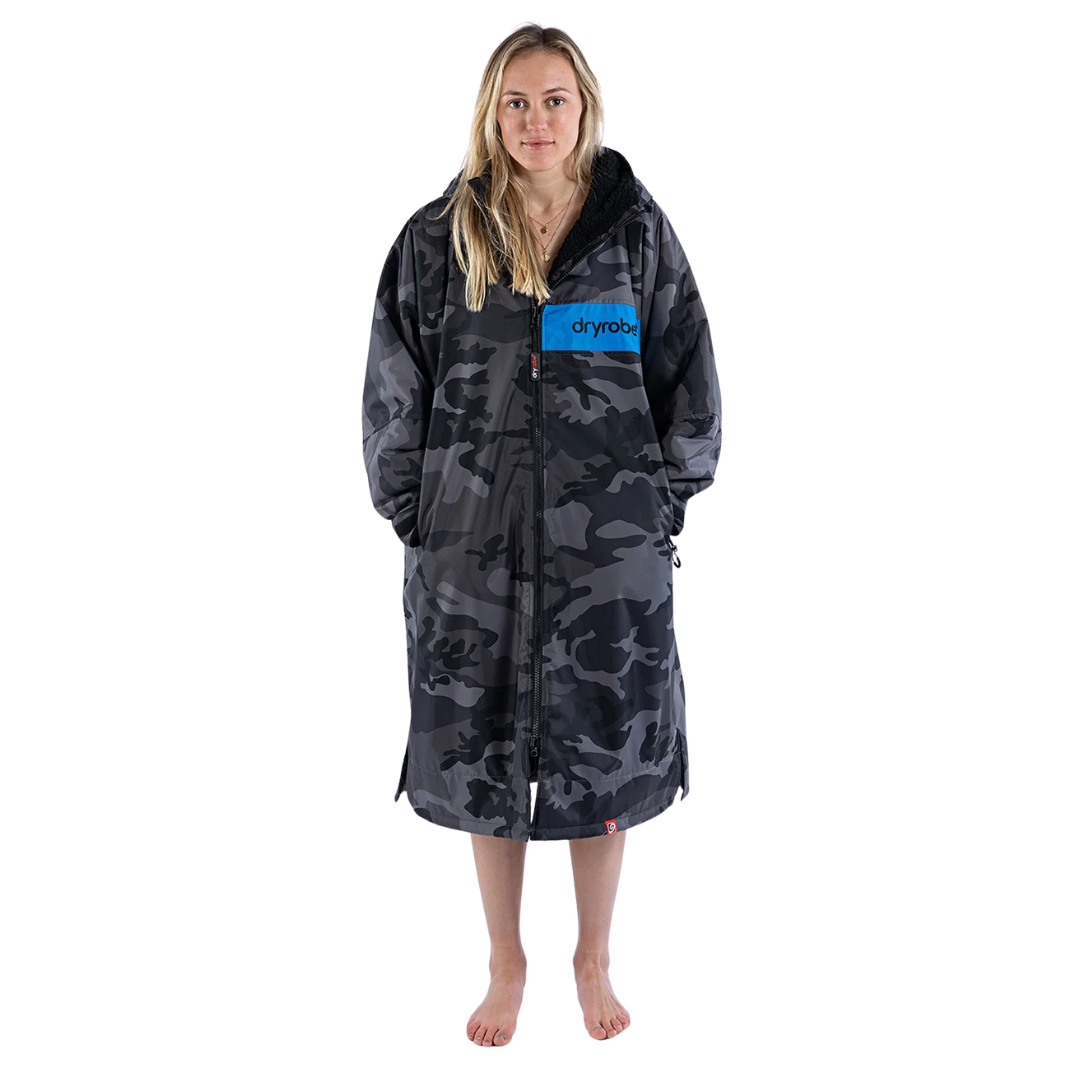 DryRobe Black Camo Black Blue 1